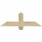 Ekena Millwork Eugene Rough Sawn Timber Gable Bracket, Douglas Fir, 36"W x 12"H x 4"D x 4"F, 8/12 Pitch GBW036X12X0404EUG00RDF - alternate 1